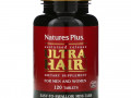 Nature's Plus, Ultra Hair, для мужчин и женщин, 120 таблеток