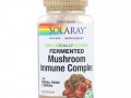 Solaray, Комплекс для укрепления иммунитета с ферментированными грибами, 100 растительных капсул