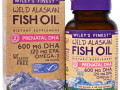 Wiley's Finest, Аляскинский рыбий жир, пренатальная ДГК, 600 мг, 60 рыбных мягких капсул