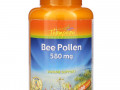 Thompson, Bee Pollen, 580 mg, 100 Capsules