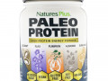 Nature's Plus, Paleo Protein Powder, палеопротеиновый порошок, без ароматизаторов и подсластителей, 675 г (1,49 фунта)