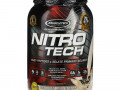 Muscletech, Nitro Tech, сывороточный изолят + смесь для набора сухой мышечной массы, вкус печенья с кремом, 907 г (2 фунта)