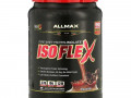 ALLMAX Nutrition, Isoflex, чистый изолят сывороточного протеина (фильтрация ИСП частицами, заряженными ионами), со вкусом шоколада, 907 г (2 фунта)