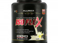 ALLMAX Nutrition, Isoflex, чистый изолят сывороточного белка (фильтрация заряженными ионными частицами), со вкусом ванили, 2,27 кг (5 фунтов)