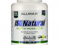 ALLMAX Nutrition, IsoNatural, 100% сверхчистый изолят натурального сывороточного белка (WPI90), ваниль, 5 фунтов (2,27 кг)