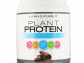 Lean & Pure, Растительный протеин, шоколад, 548 г