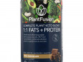 PlantFusion, Растительный комплекс для кетодиеты, жиры и белки 1:1, со вкусом шоколада, 315 г