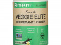 MRM, Smooth Veggie Elite Performance Protein, вегетарианский протеин для повышения продуктивности, насыщенная ваниль, 170 г (6 унций)