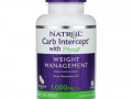 Natrol, Carb Intercept с Phase 2 Carb Controller, 1000 мг, 60 растительных капсул