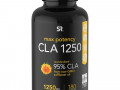 Sports Research, CLA 1250, максимальная эффективность, 1250 мг, 180 мягких таблеток