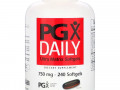 Natural Factors, PGX Daily, мягкие желатиновые капсулы с матрицей сверхвысокого качества, 750 мг, 240 мягких желатиновых капсул