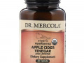 Dr. Mercola, Органические ферментированные яблочный уксус и кайенский перец, 30 таблеток