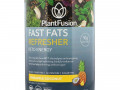 PlantFusion, Fast Fats, освежающая добавка, для людей, соблюдающих кетодиету, ананас и кокос, 254 г