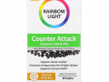 Rainbow Light, Counter Attack, Daytime Drink Mix with Elderberry, Ginseng, Vitamins C, B12 & Zinc, Elder-Citrus, 10 Packets, 0.1 oz (3.8 g) Each