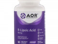 Advanced Orthomolecular Research AOR, R-липоевая кислота, 150 мг, 90 растительных капсул