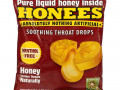 Honees, Cough Drops, Honey Menthol Free, 20 Cough Drops