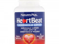 Nature's Plus, HeartBeat, поддержка сердечно-сосудистой системы, 90 таблеток в форме сердца