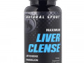 Natural Sport, Maximum Liver Clense, максимальное очищение печени, 60 вегетарианских капсул