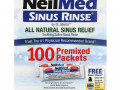 NeilMed, Sinus Rinse, натуральное средство для промывания носа, 100 пакетиков