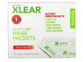 Xlear, Средство для промывания околоносовой полости в пакетиках, быстрое действие, 20 шт., по 6 г каждый