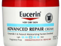 Eucerin, усовершенствованный восстанавливающий крем, без отдушек, 454 г (16 унций)