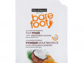 Freeman Beauty, Bare Foot, интенсивное увлажнение, маска для ног с одноразовыми бахилами, кокосовое молоко и мед, 1 пара для одноразового использования