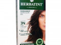 Herbatint, Перманентная краска для волос, 3N, темный каштан, 4,56 жидкой унции (135 мл)