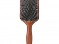Conair, Tangle Pro Detangler, деревянная плоская расческа, для нормальных и густых волос, 1 шт.