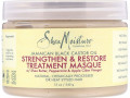 SheaMoisture, ямайское черное касторовое масло, укрепляющая и восстанавливающая маска, 340 мл (12 унции)