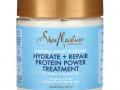 SheaMoisture, Manuka Honey & Yogurt, Hydrate + Repair Protein Power Treatment, 8 oz (227 g)