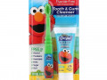 Orajel, Elmo Tooth & Gum Cleanser, Fluoride-Free, 3-24 Months, Bright Banana Apple, 1 oz (28.3 g)