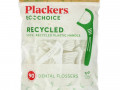 Plackers, EcoChoice, Dental Flossers, Fresh Mint, 90 Count
