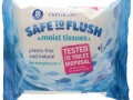 Natracare, Safe to Flush, Moist Tissues, 30 Tissues