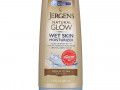 Jergens, Увлажняющее средство Natural Glow для нанесения на влажную кожу, оттенок Medium to Tan (221 мл)