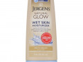 Jergens, Увлажняющее средство Natural Glow для нанесения на влажную кожу, Wet Skin Moisturizer, оттенок Fair to Medium (221 мл)