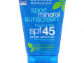Alba Botanica, Sport Mineral Sunscreen, SPF 45, 4 oz (113 g)