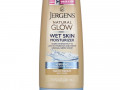 Jergens, Natural Glow, увлажняющее средство для нанесения на влажную кожу, придает упругость, для светлых и средних тонов кожи, 221 мл