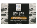 One with Nature, One Bar, Shave & Shower, Healing Turmeric, Fragrance Free, 3.5 oz (100 g)