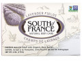 South of France, Lavender Fields, French Milled Soap with Organic Shea Butter, 6 oz (170 g)