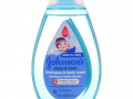 Johnson's Baby, Для детей, серия «Чистота и свежесть», шампунь и средство для купания, 400 мл