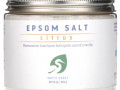 White Egret Personal Care, крем с английской солью, цитрус, 454 г (16 унции)