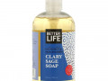 Better Life, Naturally Skin-Soothing Soap, Clary Sage, 12 oz (354 ml)