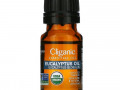 Cliganic, 100% Pure Essential Oil, Eucalyptus, 2/6 fl oz (10 ml)