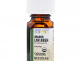 Aura Cacia, Pure Essential Oil, Organic Lavender, .25 fl oz (7.4 ml)