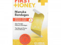First Honey, Manuka Bandages, 12 Adhesive Bandages