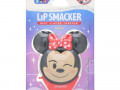 Lip Smacker, Disney Emoji, Minnie, бальзам для губ, клубничный, 7,4 г (0,26 унции)