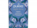 Pukka Herbs, вечерний чай, натуральный, без кофеина, 20 пакетиков с травяным чаем, 20 г (0,71 унции)