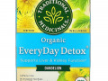 Traditional Medicinals, Organic EveryDay Detox, одуванчик, без кофеина, 16 чайных пакетиков в упаковке, 24 г (0,85 унции)