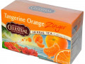 Celestial Seasonings, Травяной чай без кофеина Zinger, Мандариново-апельсиновый заряд, 20 чайных пакетиков, 1,7 унции (47 г)