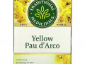 Traditional Medicinals, Yellow Pau d 'Arco, без кофеина, 16 чайных пакетиков, 24 г (0,85 унции)